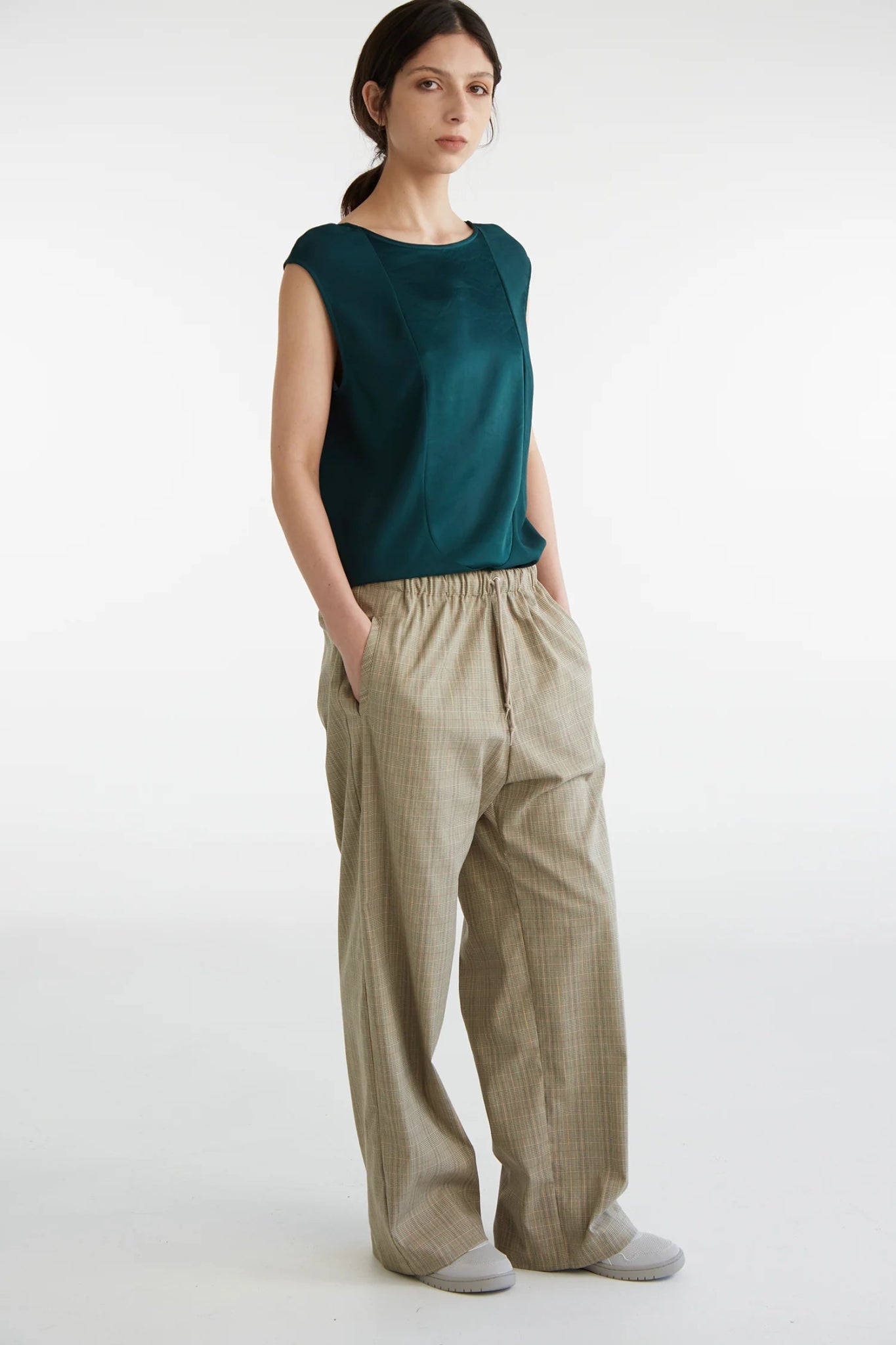 Zambesi | Drawstring Pant | Plaid | Palm Boutique