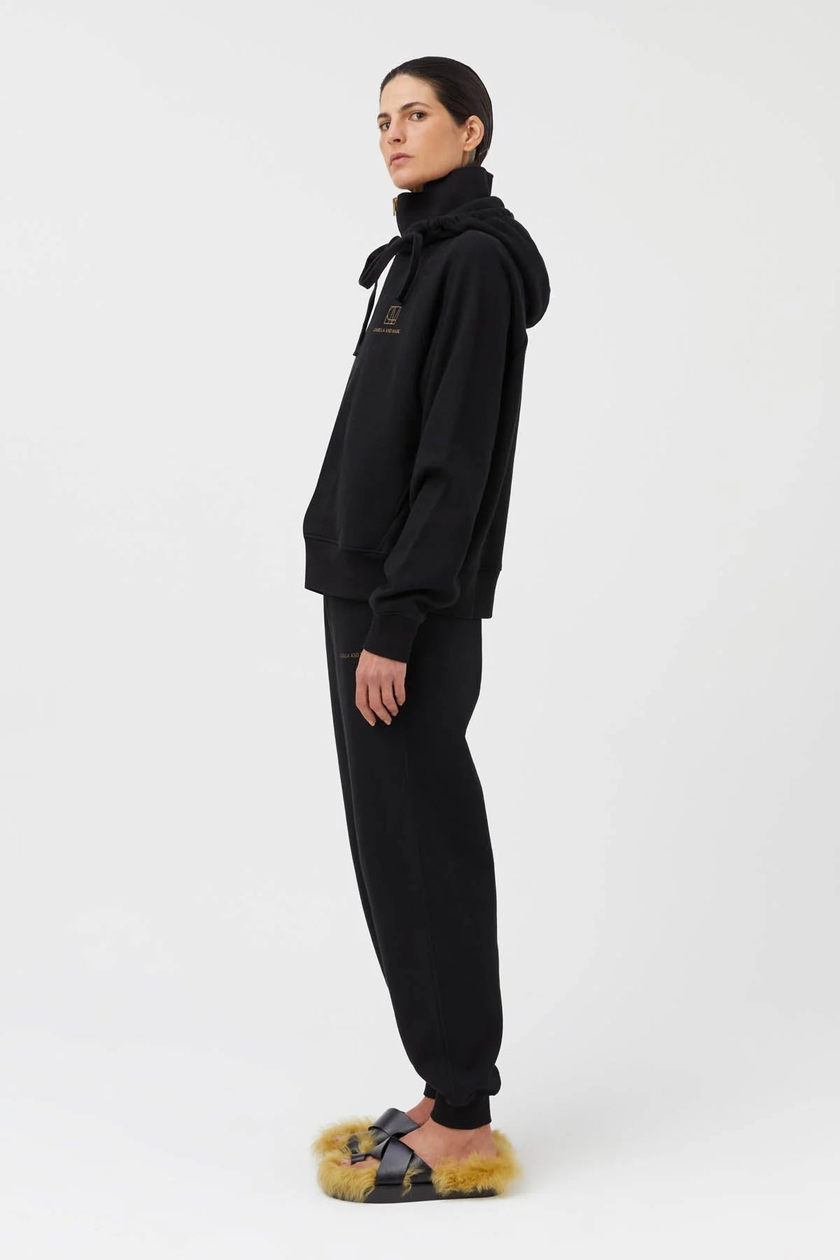 Camilla and Marc | Burford Hoodie | Black | Palm Boutique