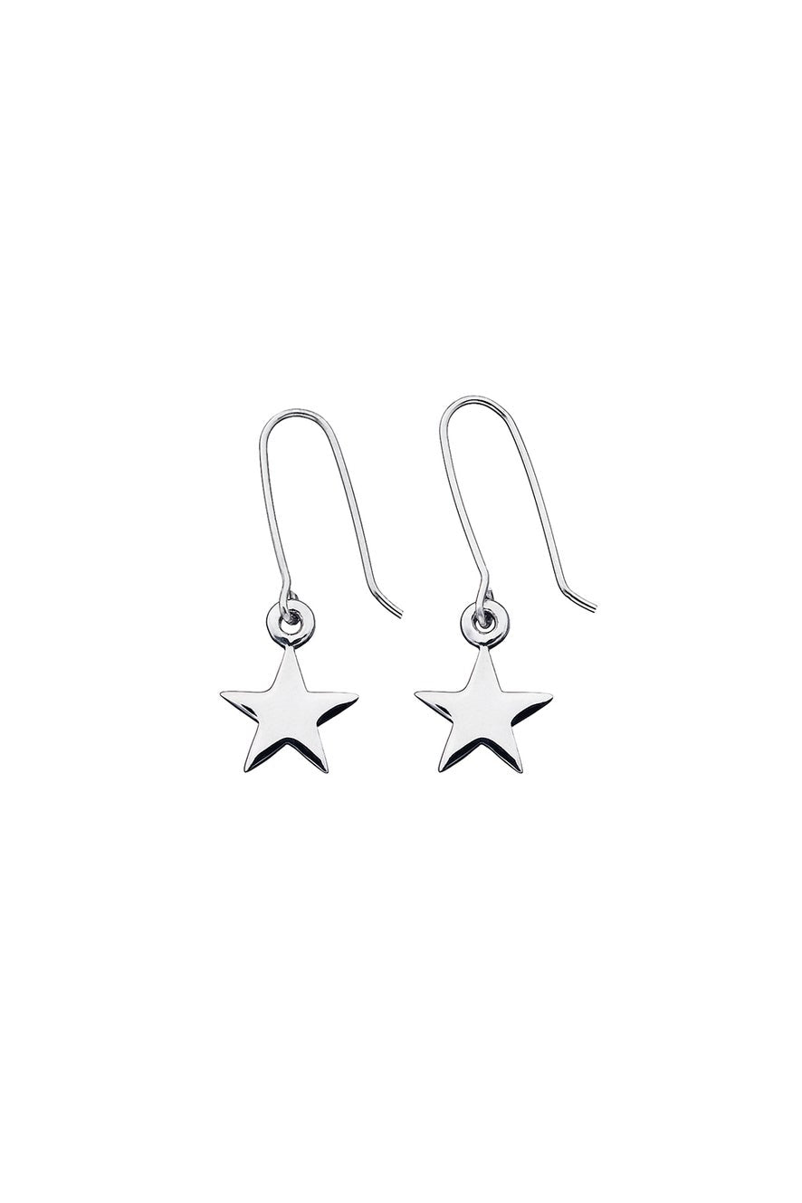 Karen Walker | Dangle star earrings | Silver | Palm Boutique