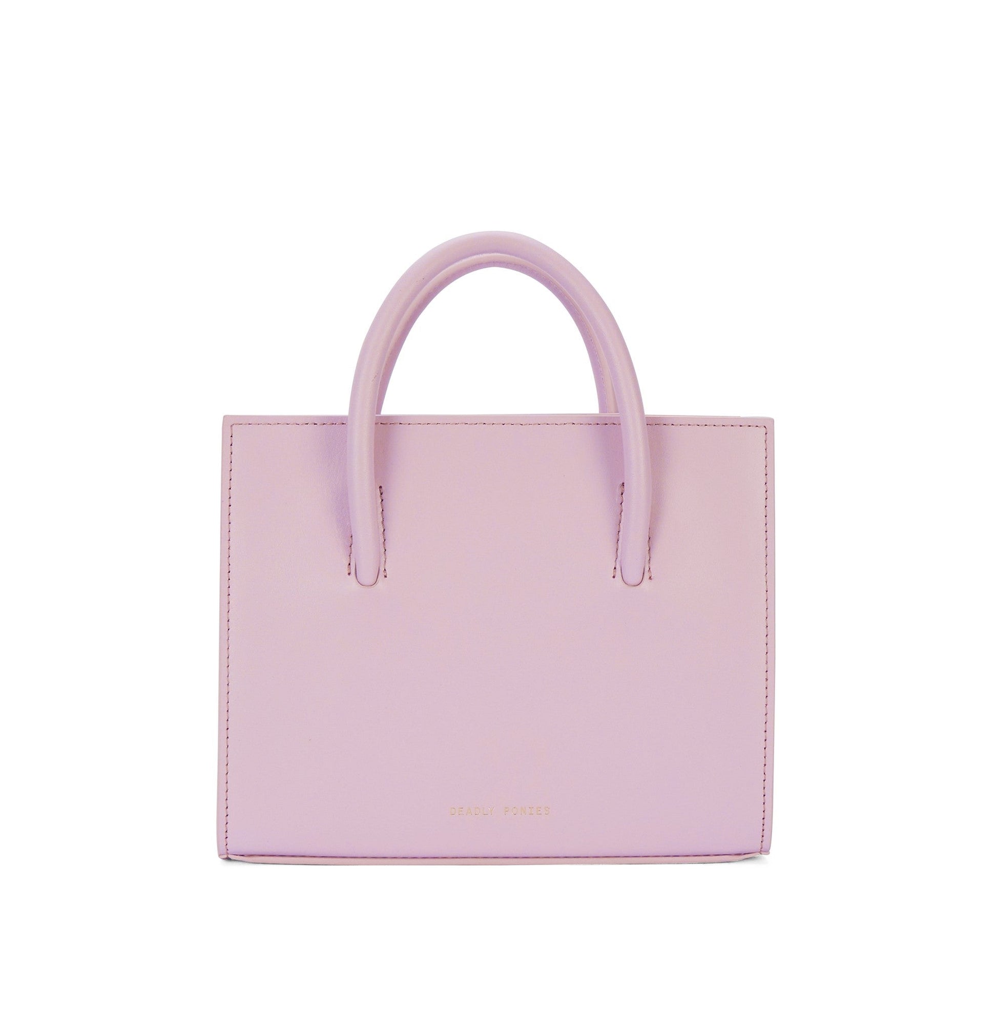 Deadly Ponies | Crush Tote Mini | Marshmallow | Palm Boutique