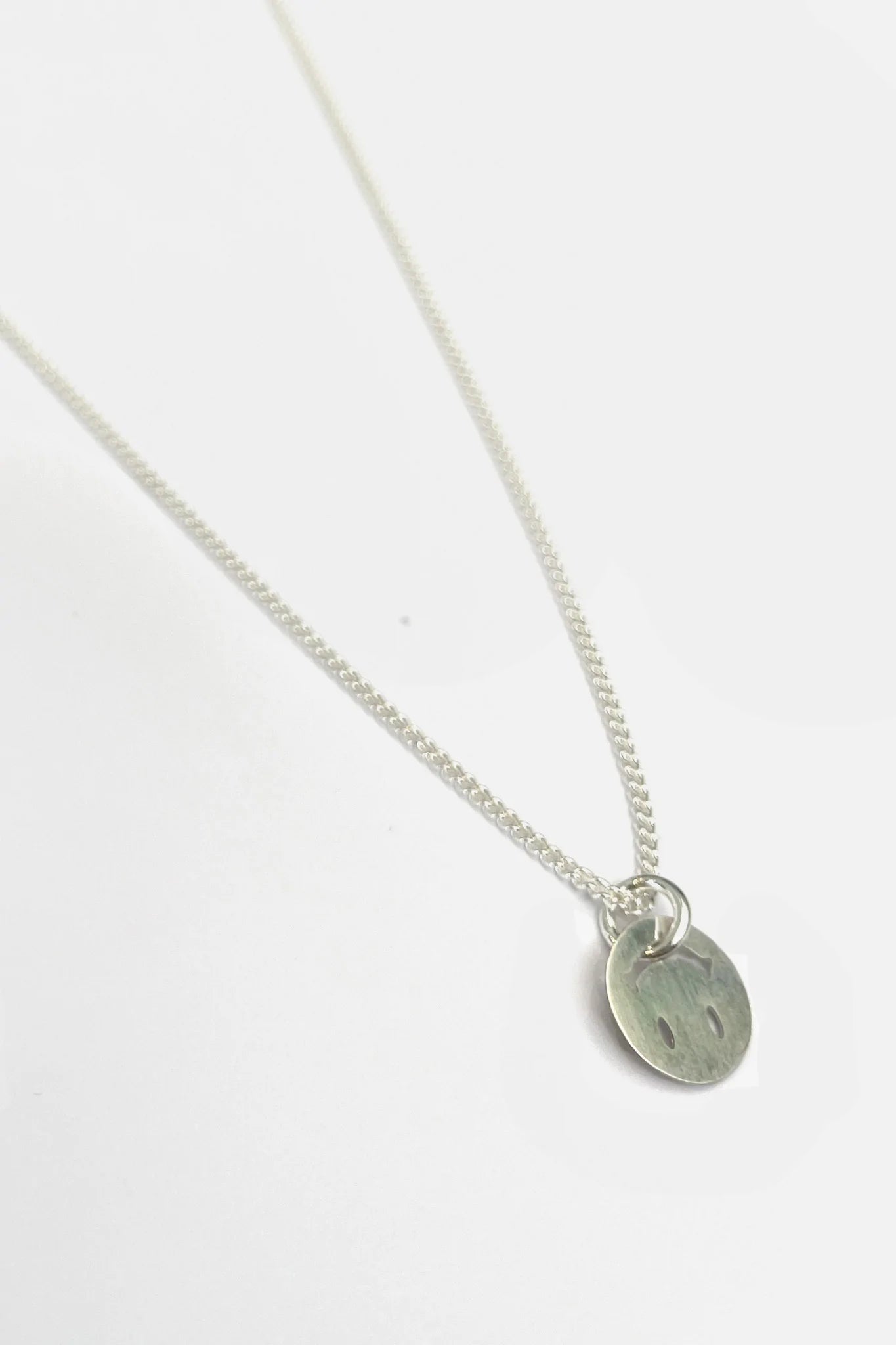 Company Of Strangers | Happy Necklace - Silver | Palm Boutique