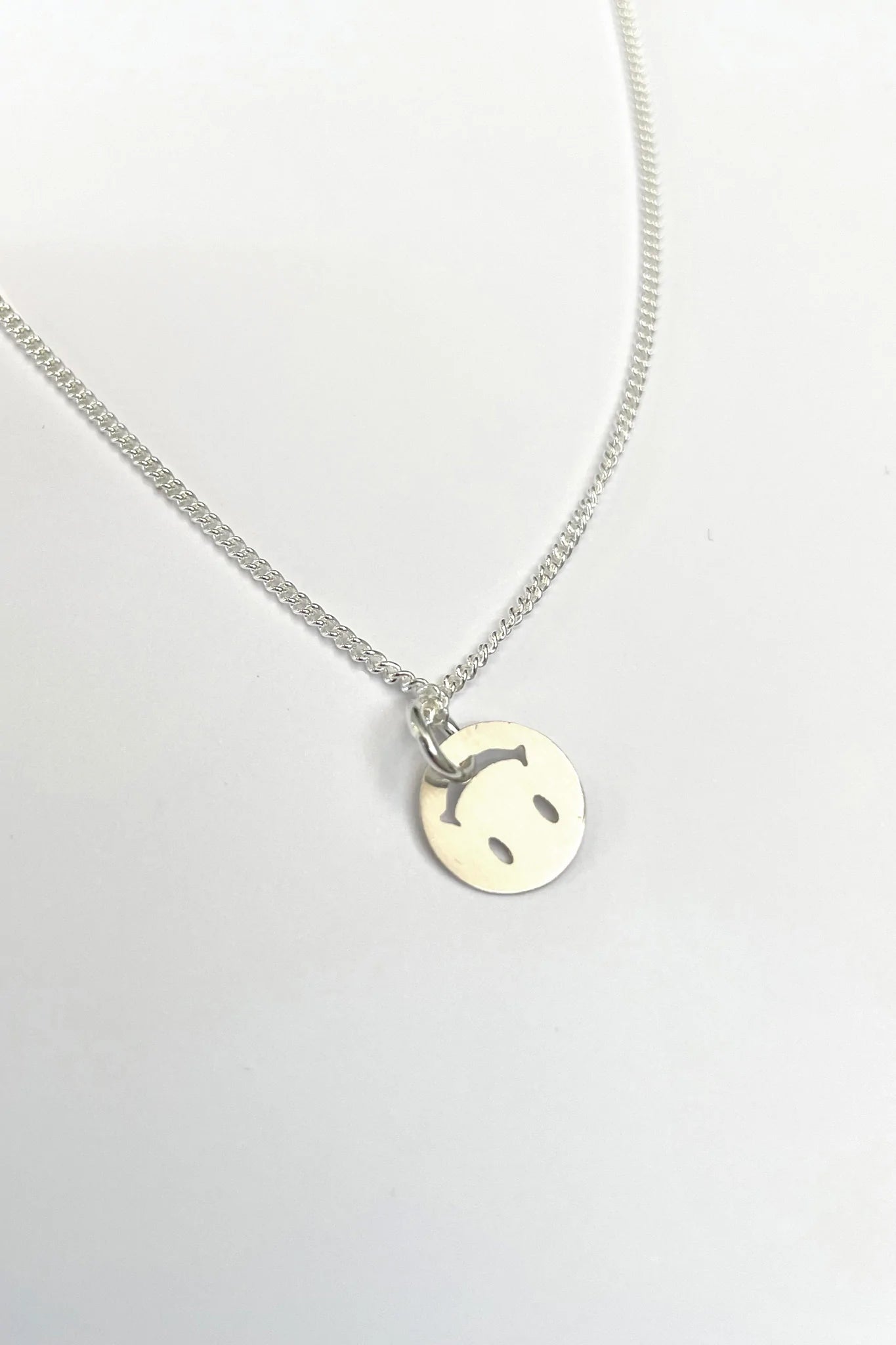 Company Of Strangers | Happy Necklace - Silver | Palm Boutique