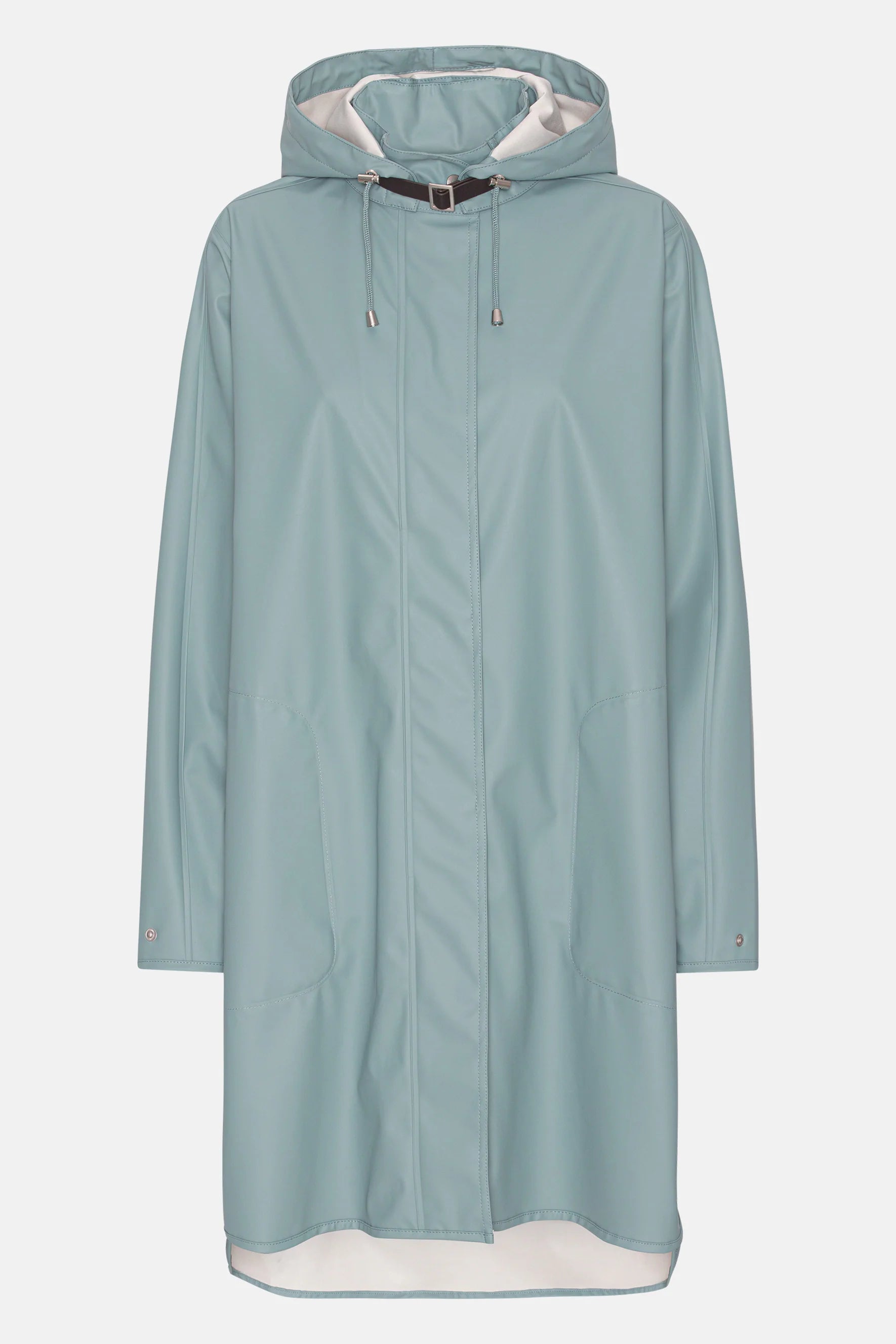 Isle Jacobson | Raincoat w Detachable Hood | Blue Cloud | Palm Boutique