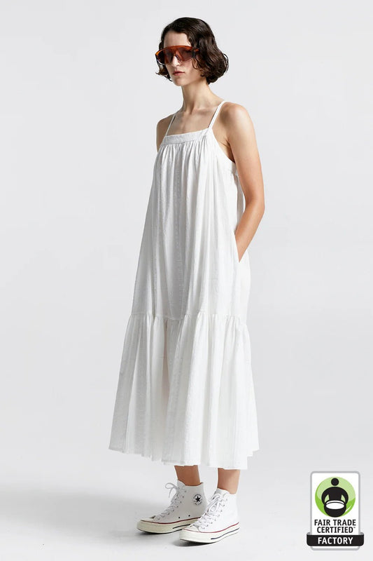 Karen Walker | Armeria Organic Cotton Dress | White | Palm Boutique