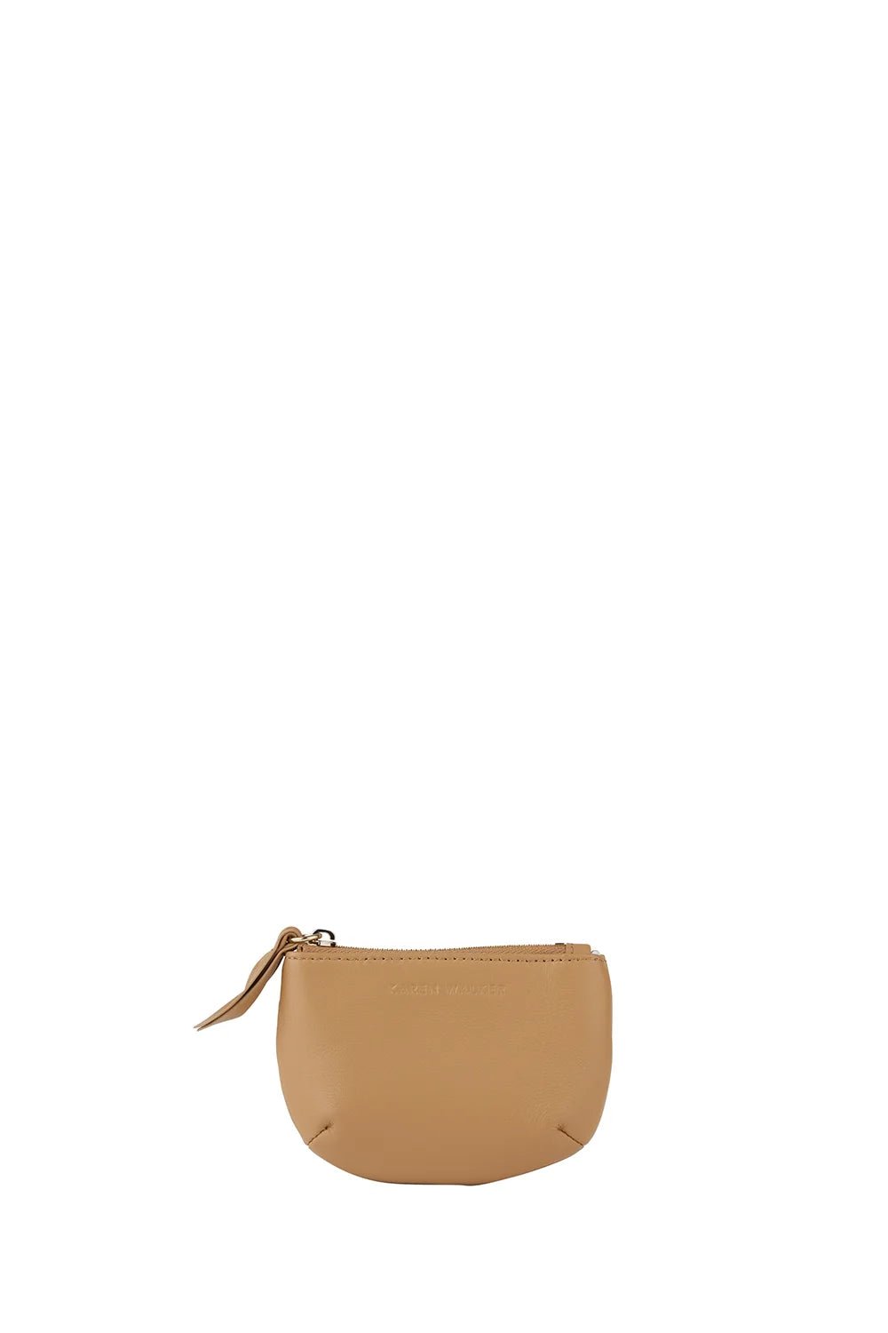 Karen Walker | Leather Bindle Coin Purse | Camel | Palm Boutique