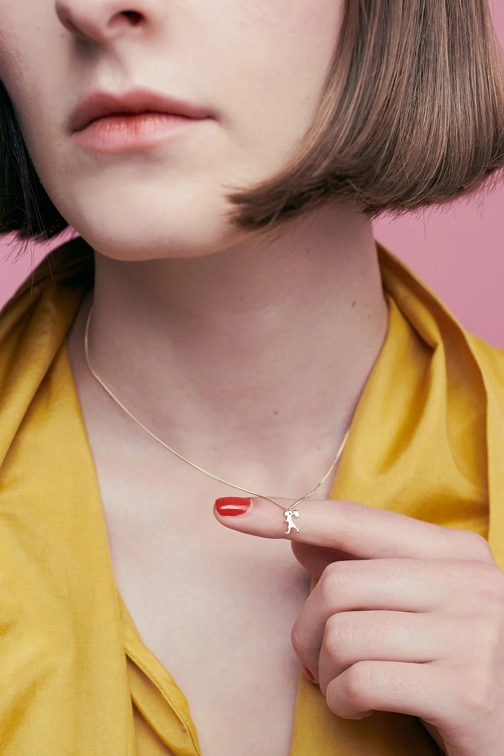 Karen Walker | Mini Runaway Girl Necklace | Palm Boutique