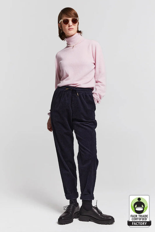 Karen Walker | Nico Corduroy Trousers | Navy | Palm Boutique