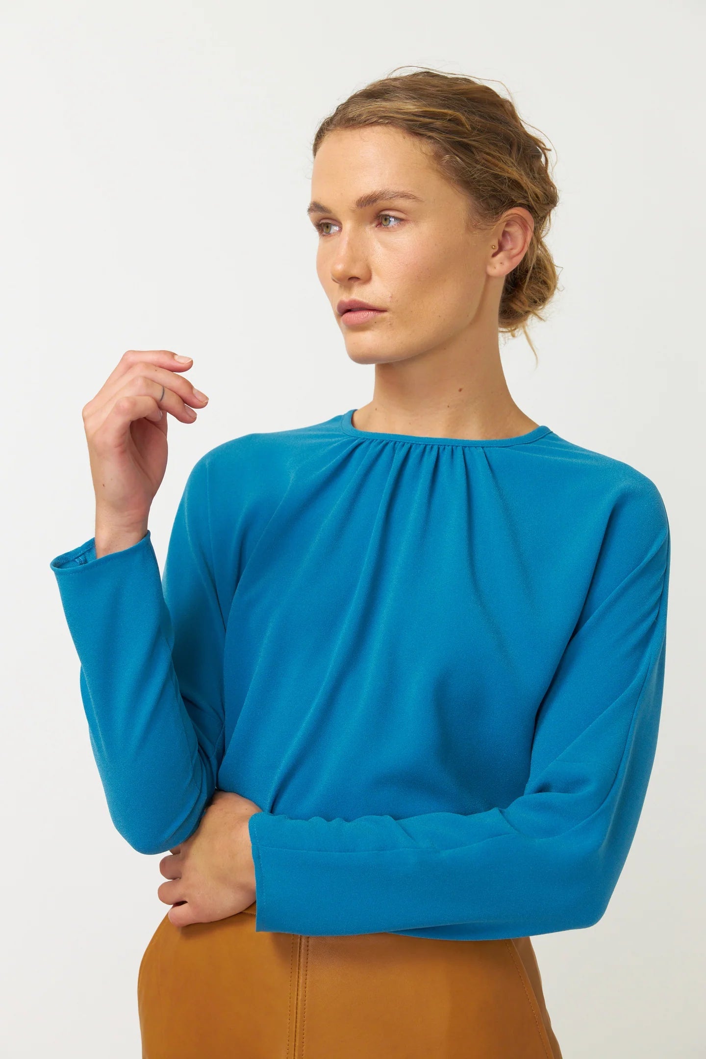 Kate Sylvester | Andie Top | Teal | Palm Boutique