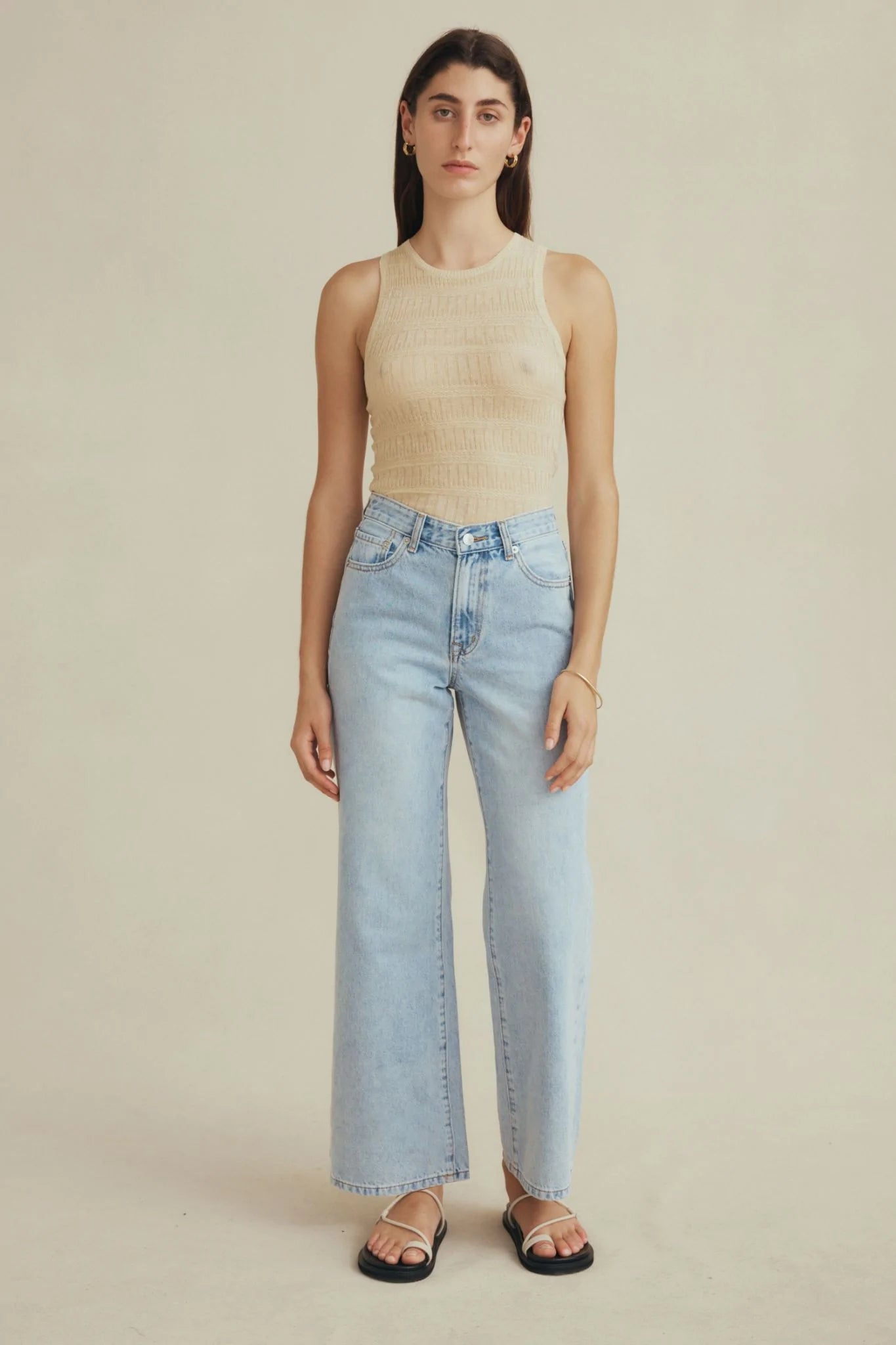 Marle | Marle Wide Leg Jean | Blue | Palm Boutique