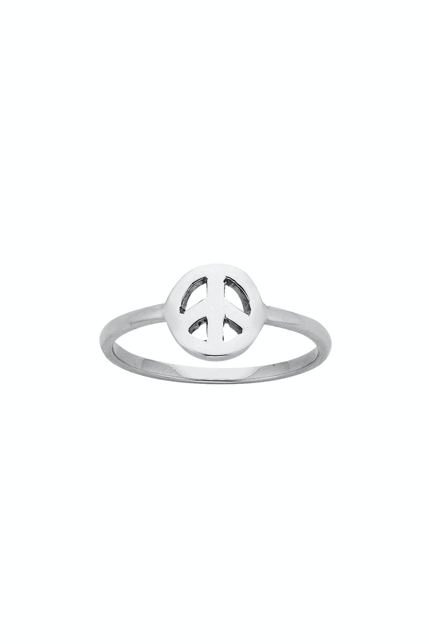 Karen Walker Jewellery | Mini Peace Ring Silver M | Palm Boutique