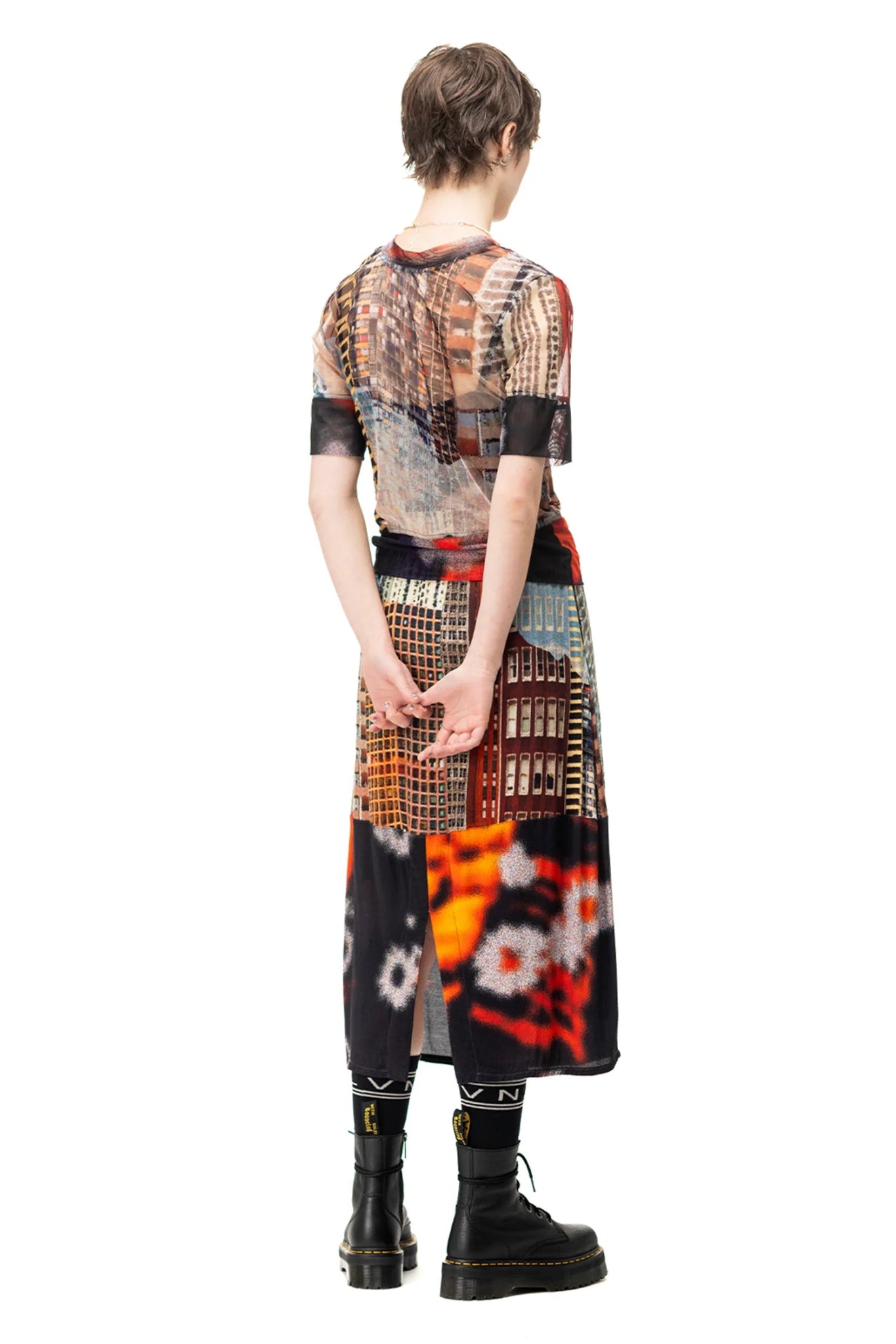 NOM*d | Duplex Skirt | Cosmo Print | Palm Boutique
