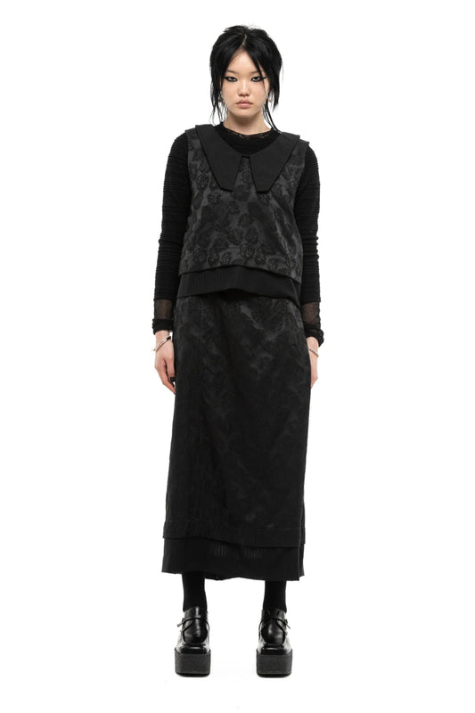 NOM*d | Wallflower Skirt | Black Leaf | Palm Boutique