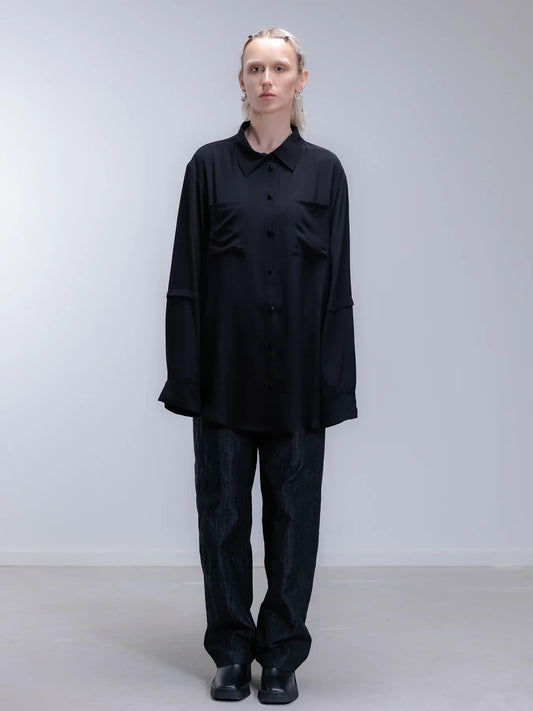 JPALM | Olga Shirt | Black | Palm Boutique