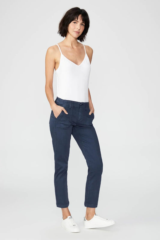 Paige | Mayslie Straight Ankle | Vintage Navy Haze | Palm Boutique