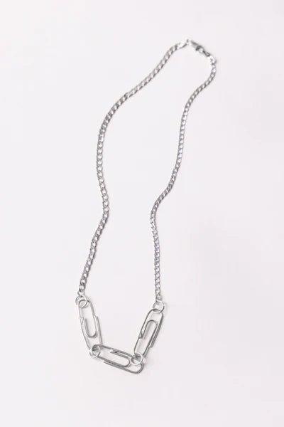Company Of Strangers | Paperclip Necklace - Silver | Palm Boutique
