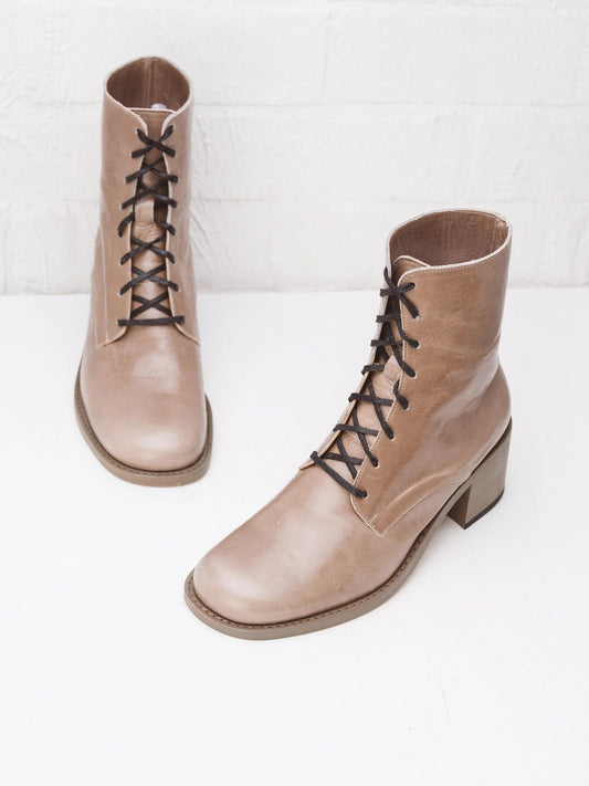 Post Sole | Cricket High Boot | Taupe | Palm Boutique