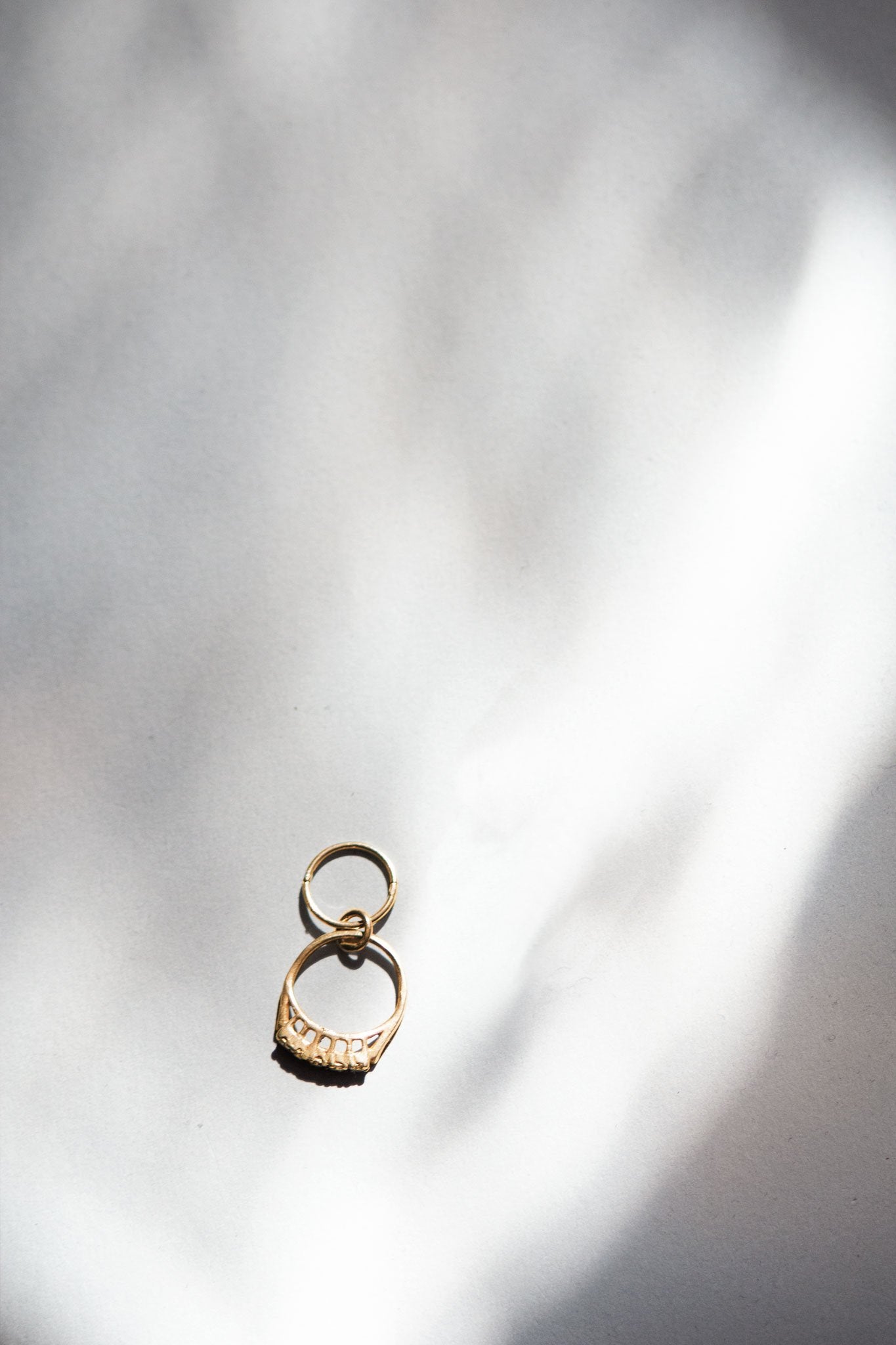 Company Of Strangers | Ring Sleeper - Stirling Silver with Gold Dip | Palm Boutique