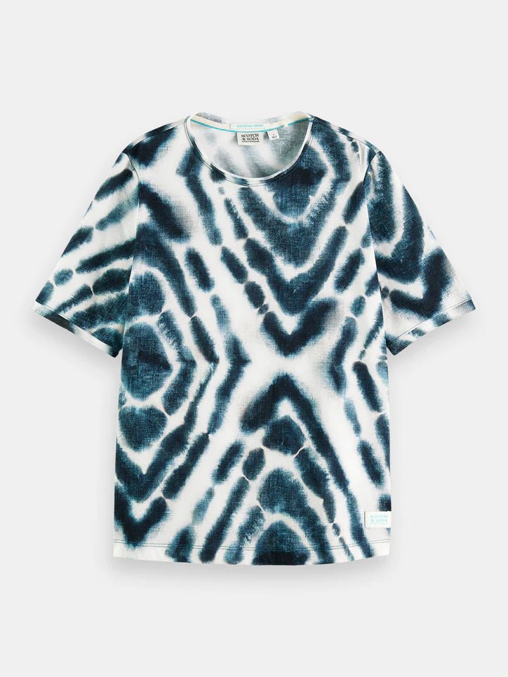 Scotch & Soda | Batik Print Relaxed Fit T-Shirt | Disco Tye Dye | Palm Boutique
