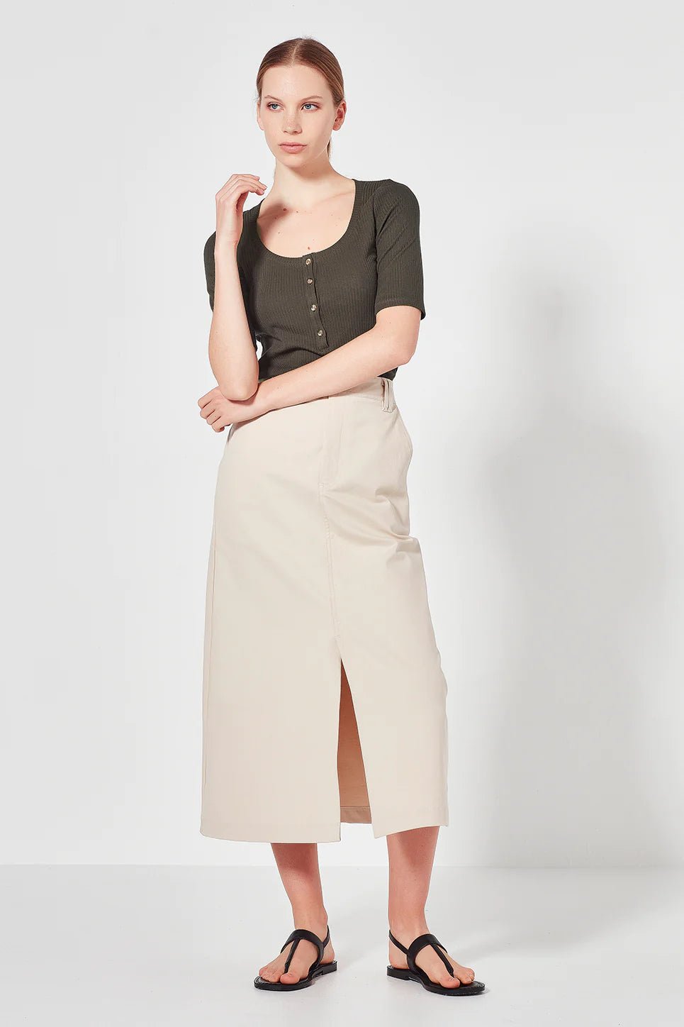 Shjark | Dryden Skirt | Natural | Palm Boutique