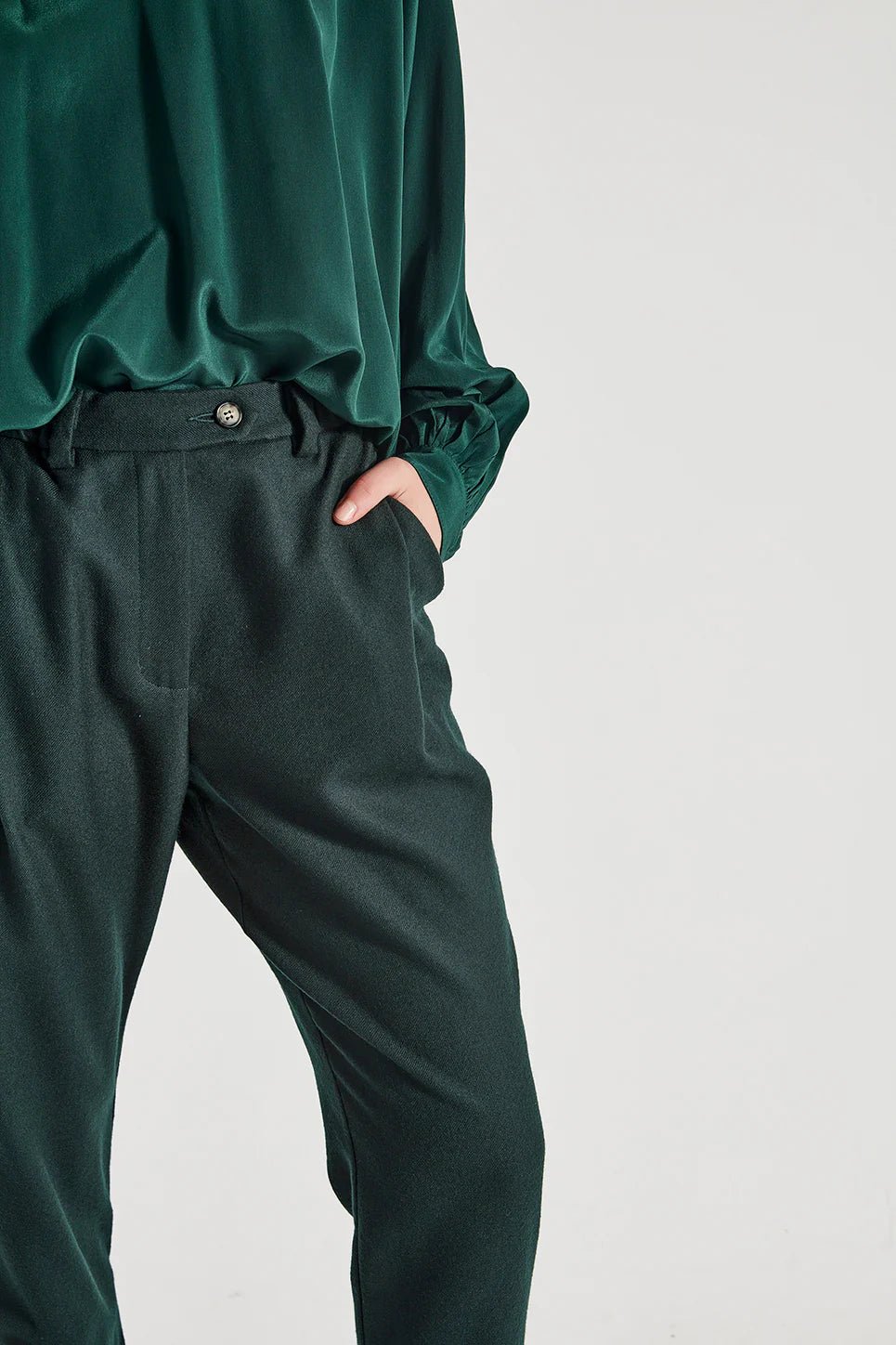 Shjark | Musket Trouser | Emerald | Palm Boutique