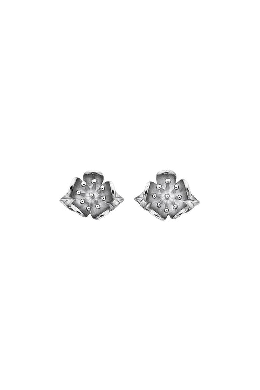 Karen Walker Jewellery | Single Flower Studs | Sterling | Palm Boutique