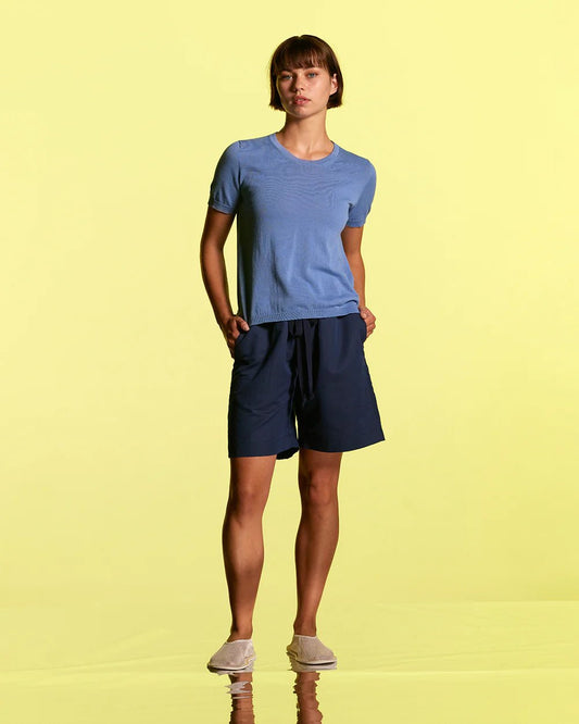 Standard Issue | Cotton T-Shirt | Azure | Palm Boutique