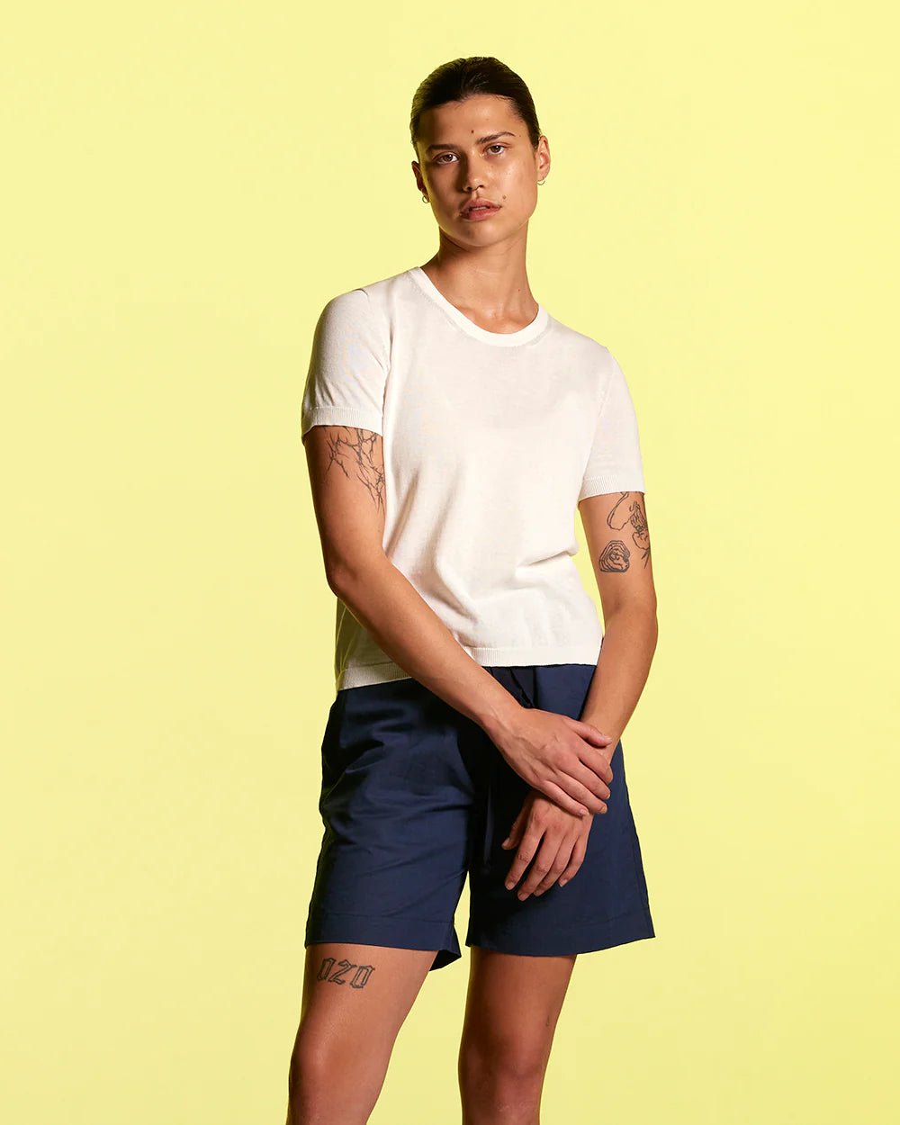 Standard Issue | Cotton T-Shirt | White | Palm Boutique