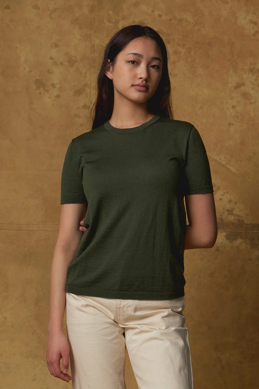 Standard Issue | Merino Universal T-Shirt | Loden | Palm Boutique