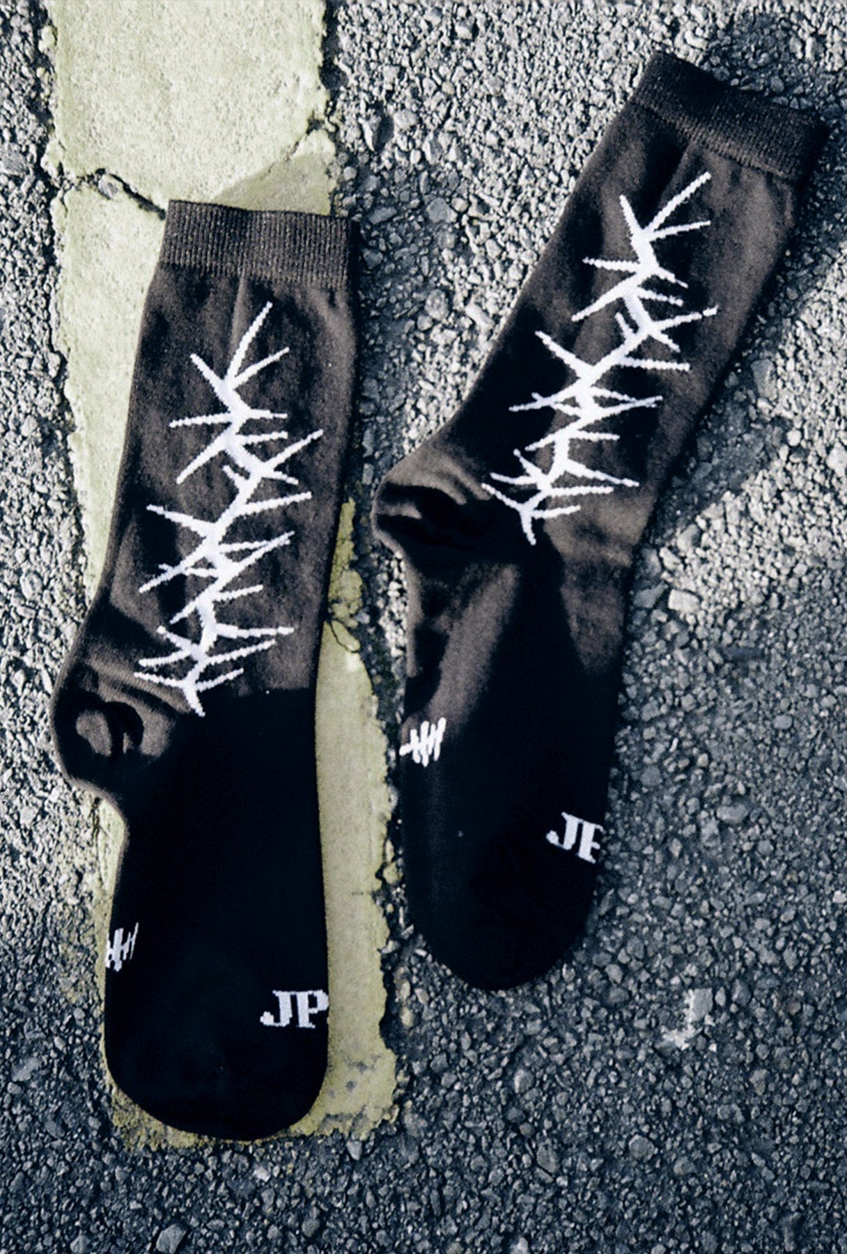 JPALM | Thorn Socks | Black | Palm Boutique