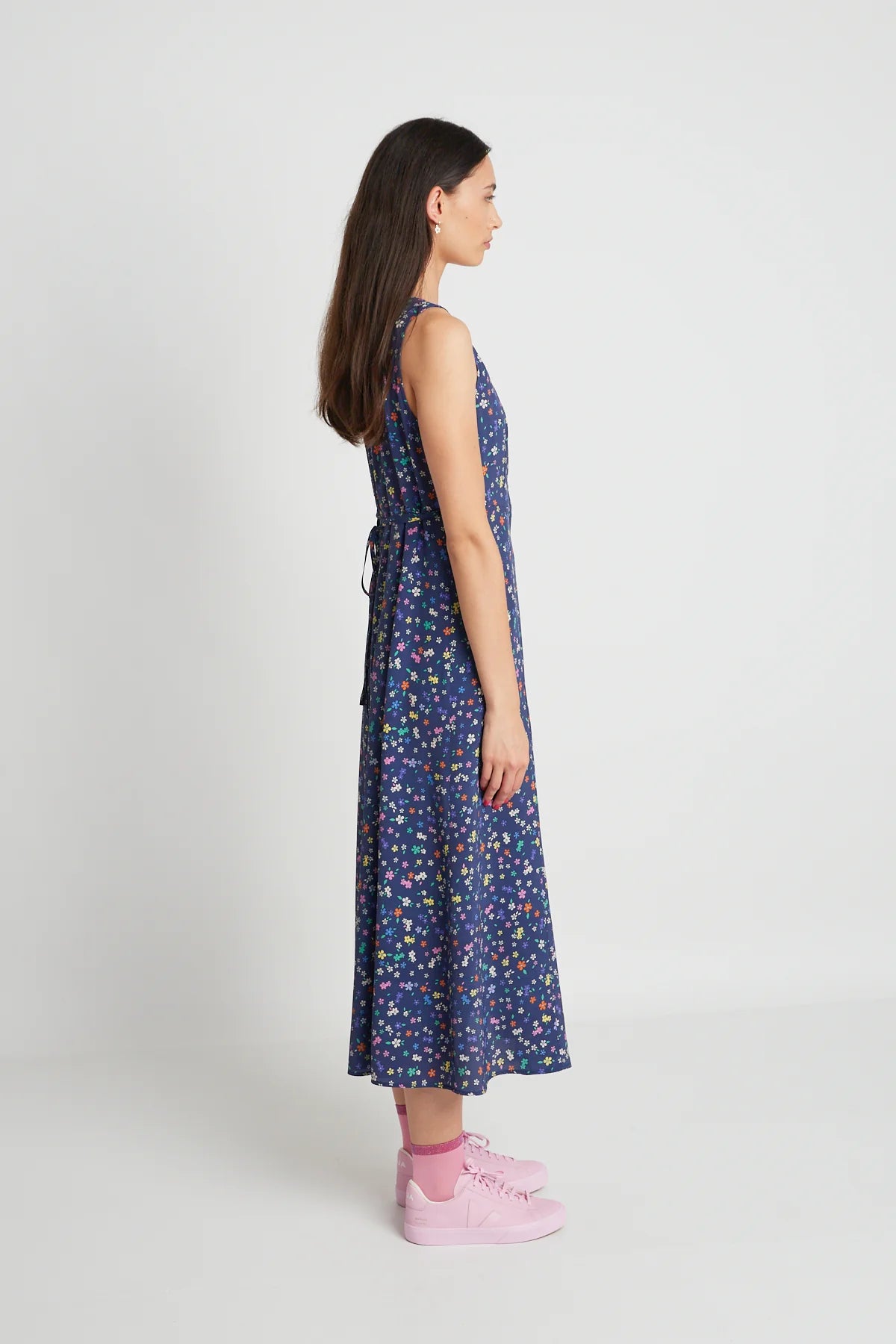 twenty-seven names | Love and Happiness Dress | Navy Meadow | Palm Boutique