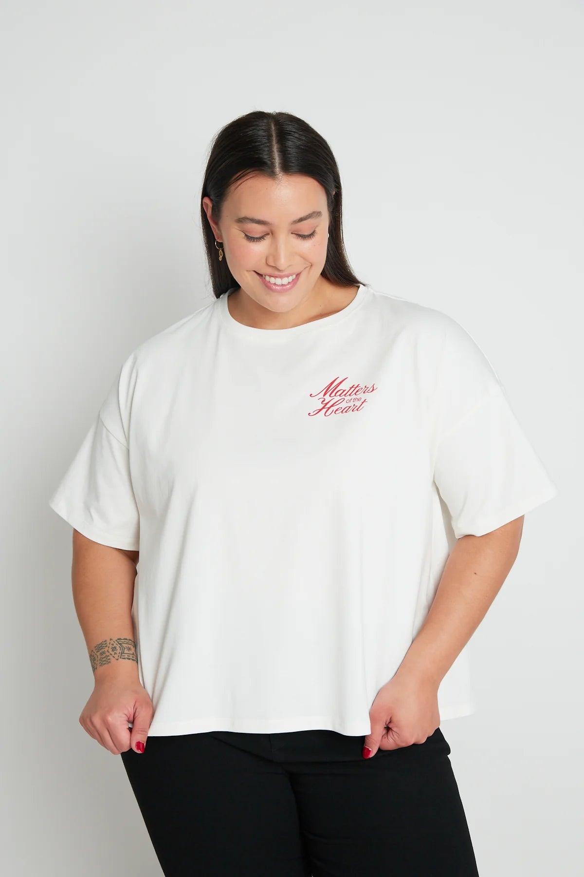 twenty-seven names | Nothing Even Matters Tee | Cream | Palm Boutique