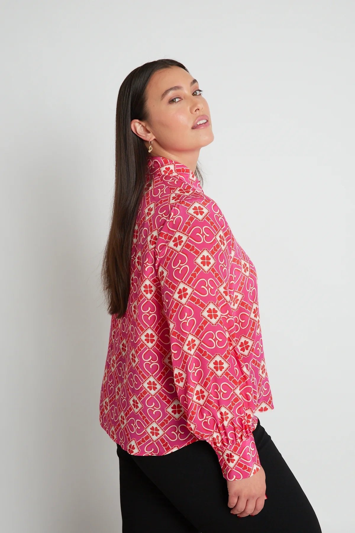 twenty-seven names | Unchained Melody Shirt | Magenta Hearts | Palm Boutique
