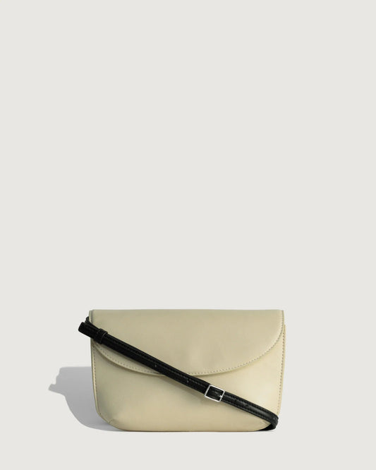 Yu Mei | Keriana Clutch | Pumice Lamb | Palm Boutique