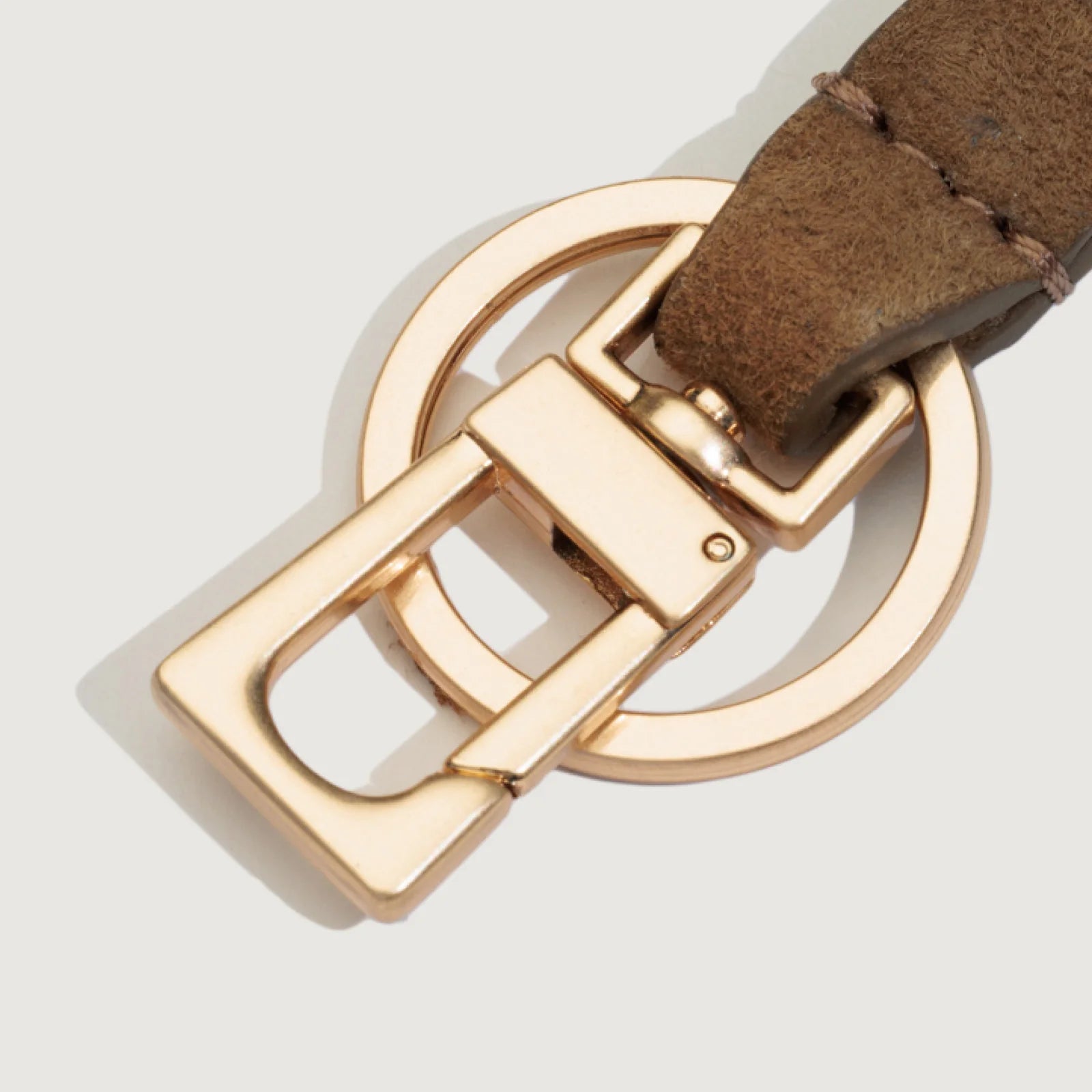 Yu Mei | Key Fob | Brun Suede | Palm Boutique