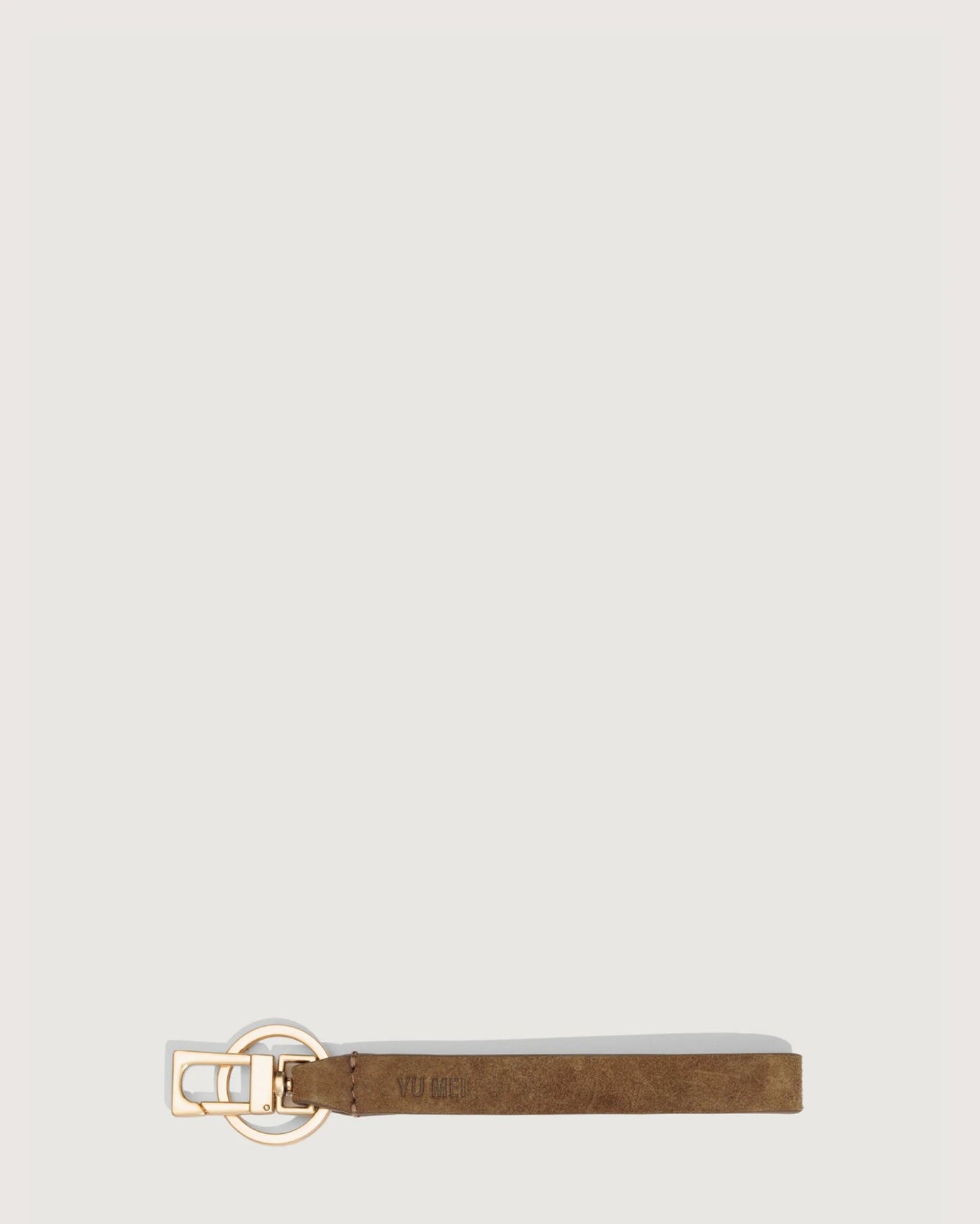Yu Mei | Key Fob | Brun Suede | Palm Boutique