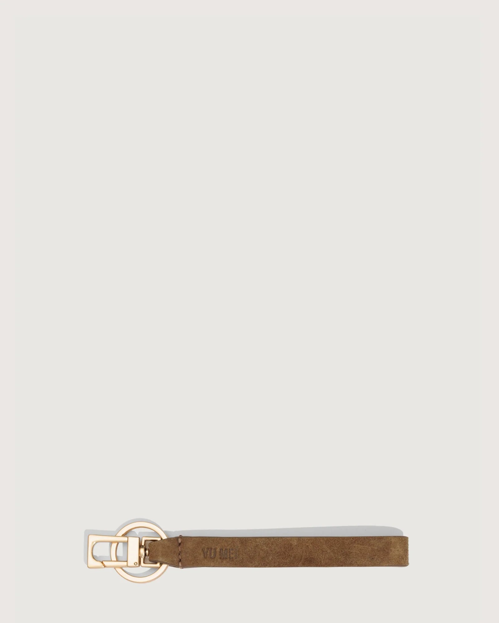 Yu Mei | Key Fob | Brun Suede | Palm Boutique