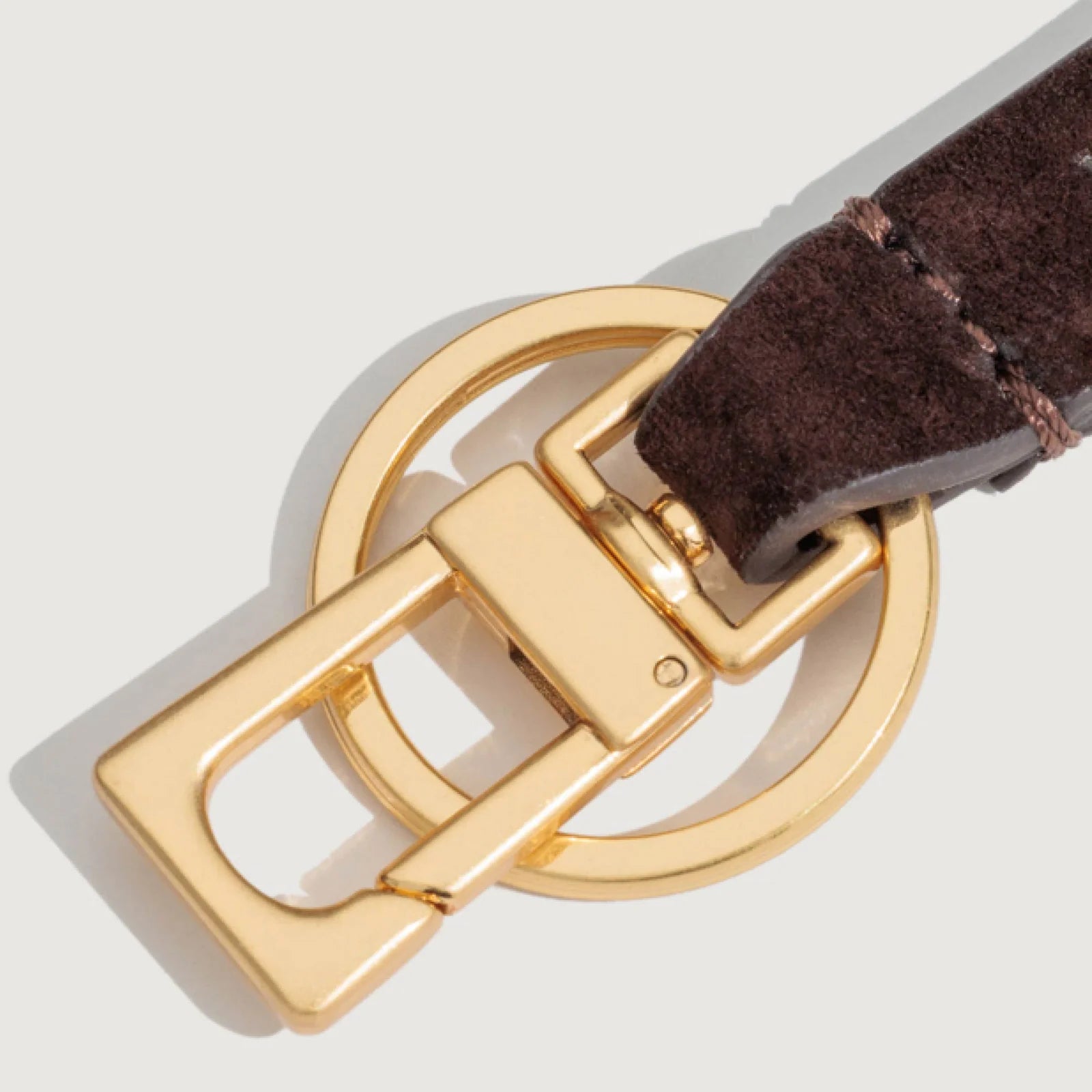 Yu Mei | Key Fob | Coffee Suede | Palm Boutique
